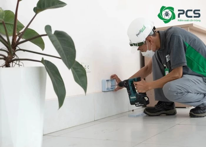 Các không gian dịch vụ diệt chuột tại Biên Hoà của PCS thực hiện